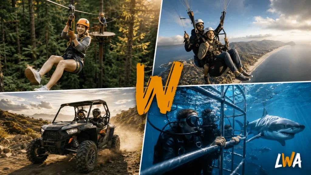 First-time adrenaline activities without extreme fitness