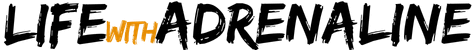 Life with adrenaline logo