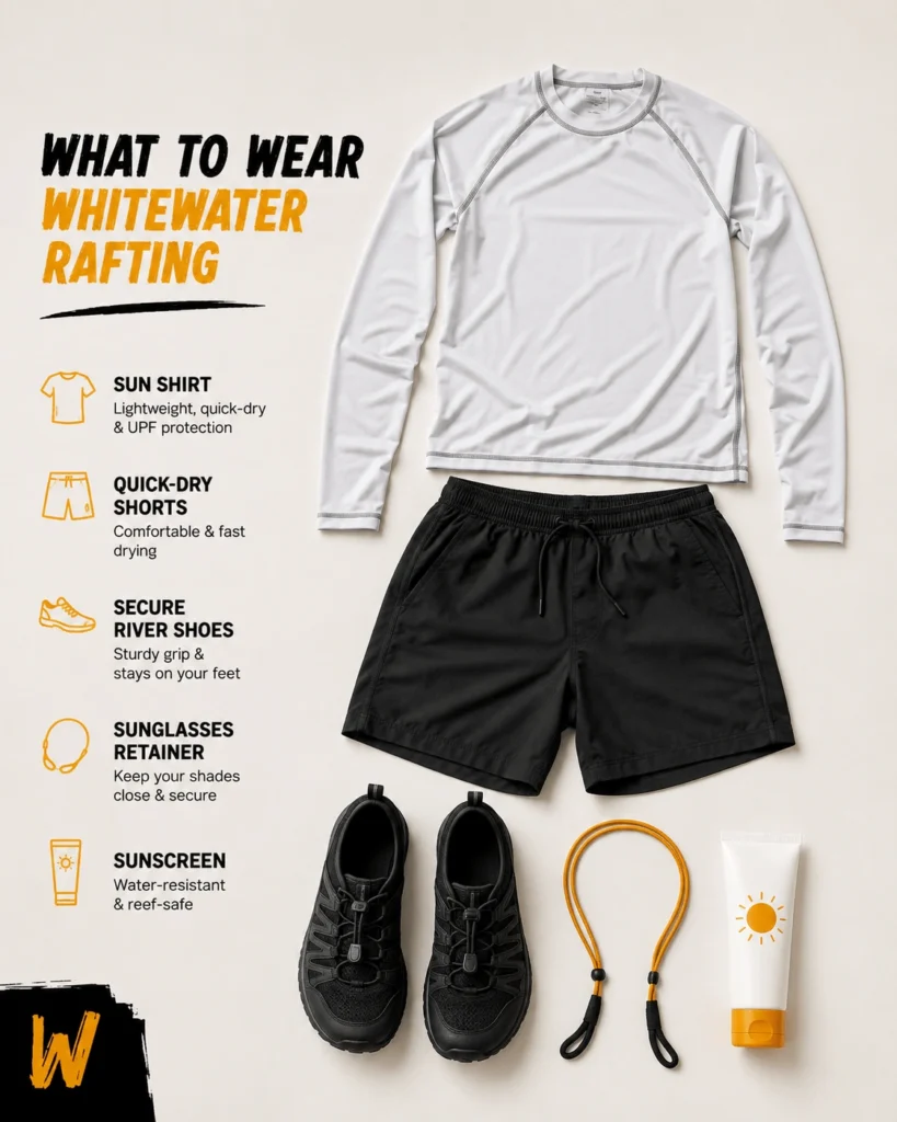 What to Wear Whitewater Rafting